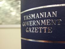 Gazette spine